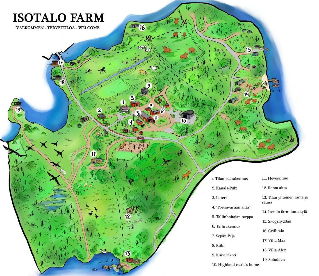 Isotalo Farm At Enaejaervi Lake Salo  Luaran gambar
